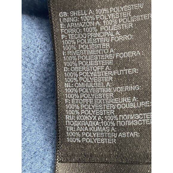 The North Face Men’s 2XL Canyonlands ½ Zip Fleece Lined Blue Heather Outdoor LS - Picture 11 of 16